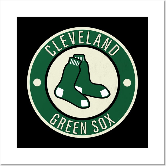 Defunct Cleveland Green Sox Baseball 1913 Wall Art by LocalZonly